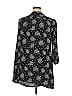 Bongo 100% Rayon Black 3/4 Sleeve Blouse Size XL - photo 2