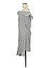 Intermix Stripes Gray Casual Dress Size M - photo 5