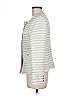 Doncaster Collection Stripes Ivory Blazer Size 8 - photo 5