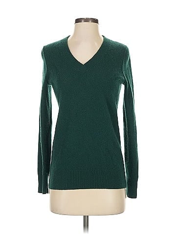 Aqua Cashmere Pullover Sweater (view 1)