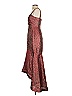 ML Monique Lhuillier Burgundy Cocktail Dress Size 2 - photo 4