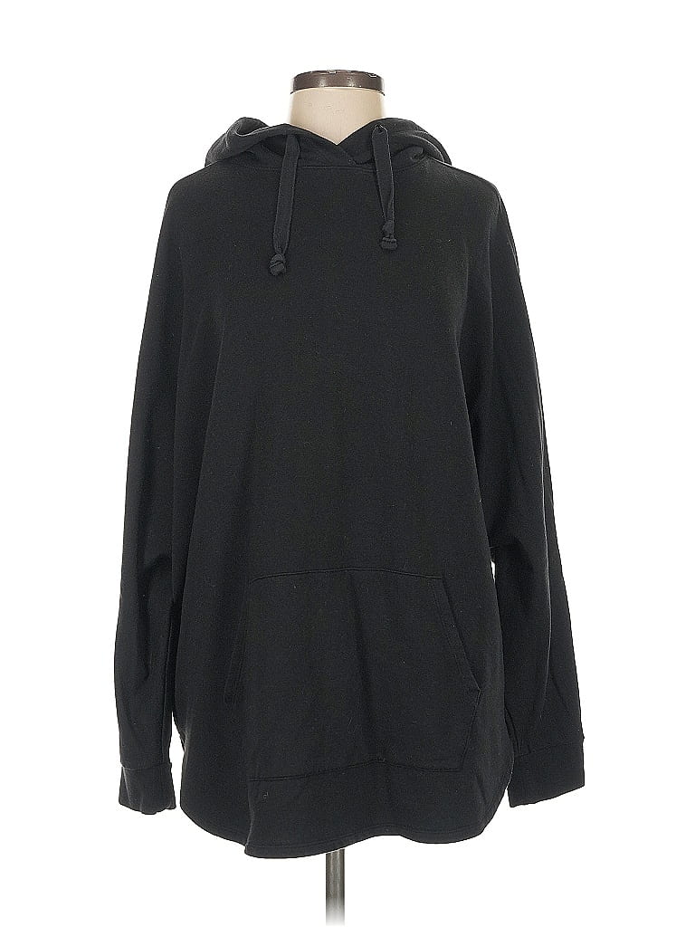 Pre-owned Gap Pullover Hoodie In Black