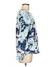 T by Talbots Tie-dye Blue Sweatshirt Size M - photo 4