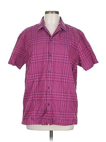 INC International Concepts Short Sleeve Button-Down Shirt (view 1)