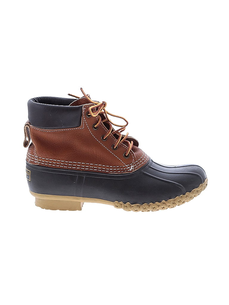 L.L.Bean Brown Rain Boots Size 7 - photo 1