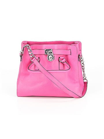 MICHAEL Michael Kors Leather Satchel (view 1)