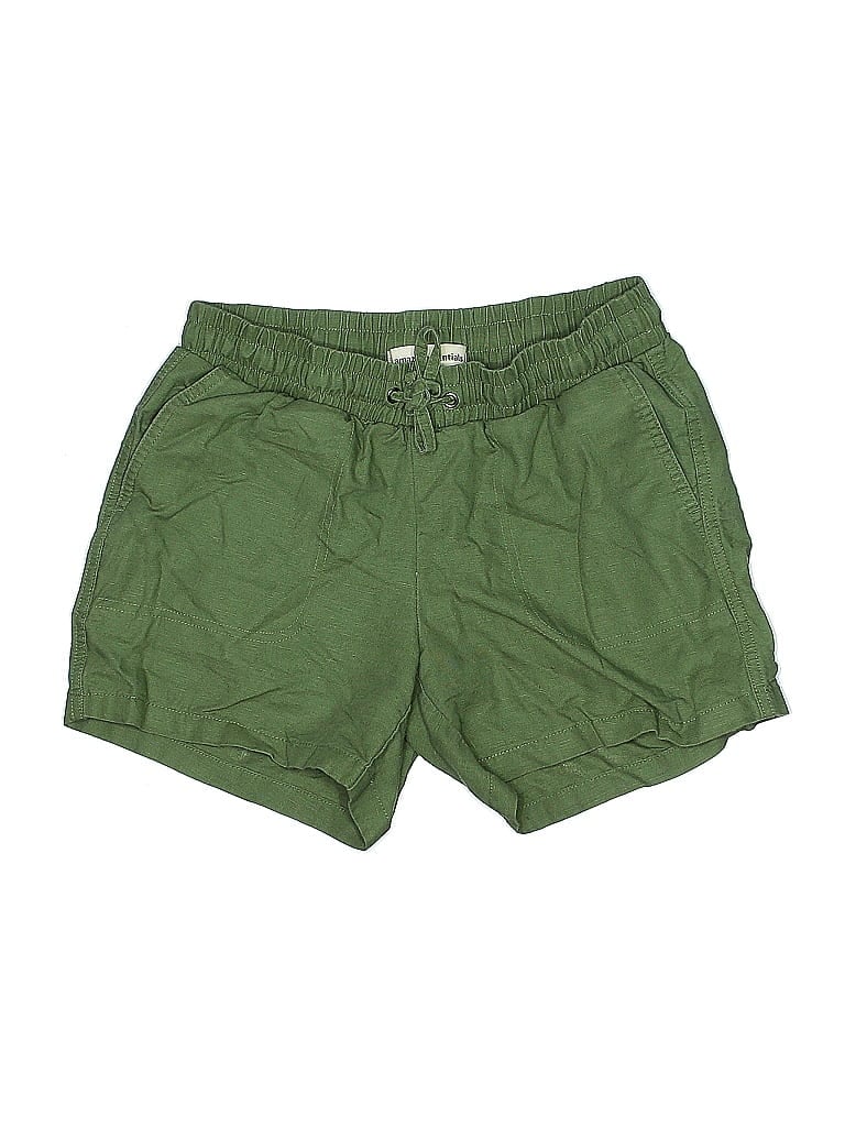 Pre-owned Amazon Essentials Khaki Shorts In Green