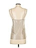 LA Hearts Metallic Silver Sleeveless Top Size XS - photo 2