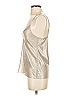 LA Hearts Metallic Silver Sleeveless Top Size XS - photo 4