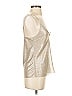 LA Hearts Metallic Silver Sleeveless Top Size XS - photo 3