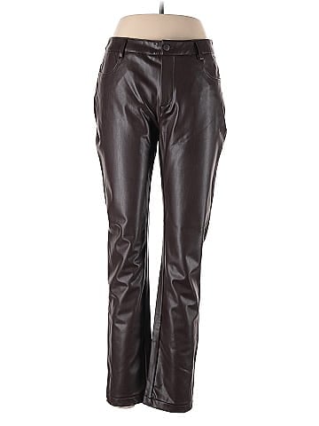 Boston Proper Faux Leather Pants (view 1)