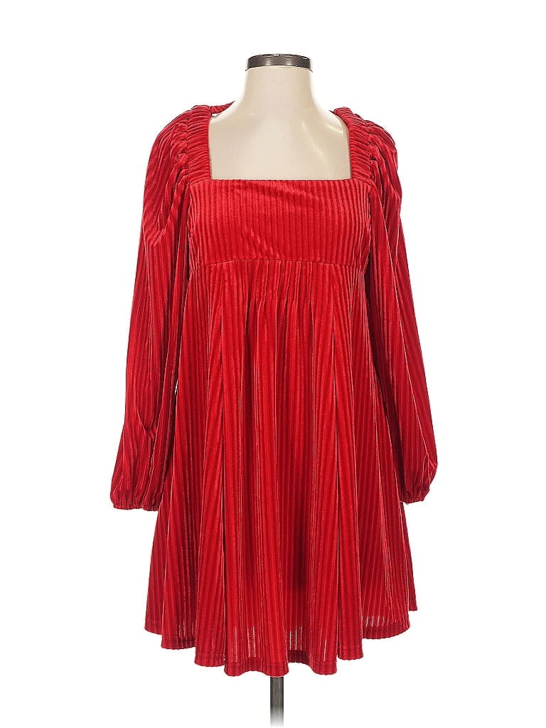 Meritt Red Casual Dress Size S - photo 1