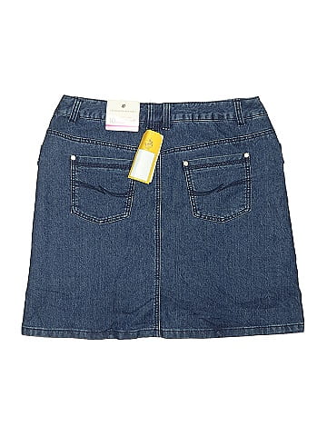 Christopher & Banks Denim Skirt (view 2)