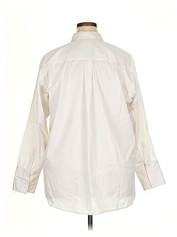 Good American 3/4 Sleeve Button-Down Shirt (view 2)