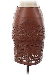 Sunday In Brooklyn Faux Leather Skirt
