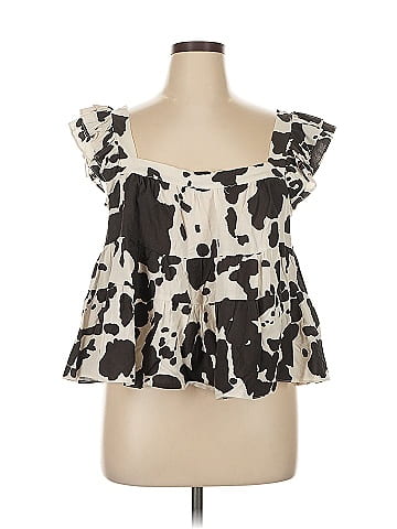 Mi ami Short Sleeve Blouse (view 1)