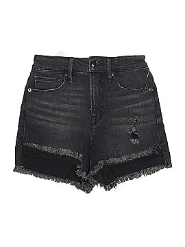 Hollister Black Denim Shorts Size 1
