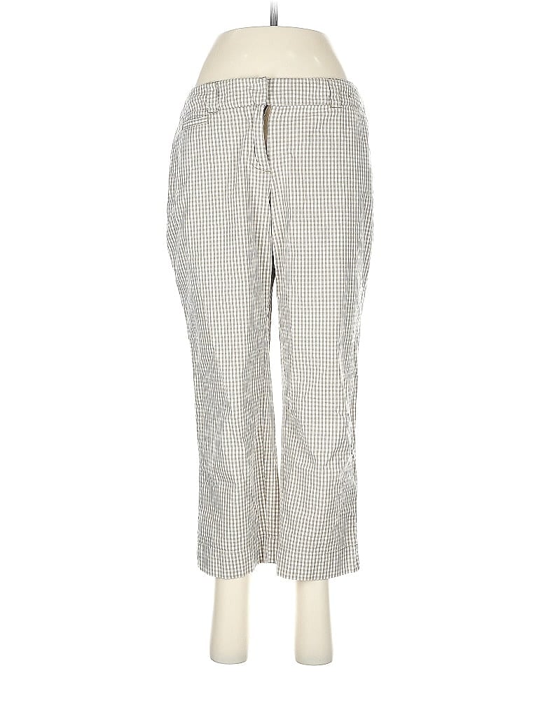 Pre-owned New York And Company Casual Pants In Silver