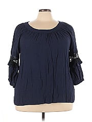 Ny Collection 3/4 Sleeve Blouse