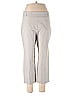 JM Collection Solid Gray Casual Pants Size L - photo 1