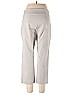 JM Collection Solid Gray Casual Pants Size L - photo 2