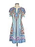 Hale Bob Paisley Blue Casual Dress Size XS - photo 1