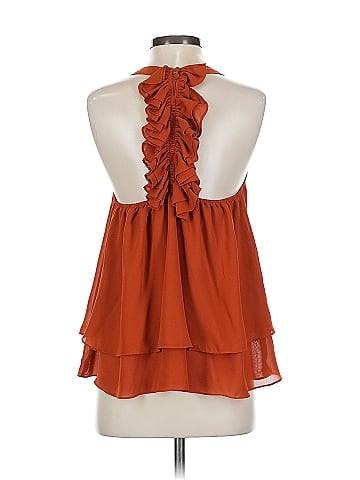 Akira Chicago Red Label Sleeveless Blouse (view 2)