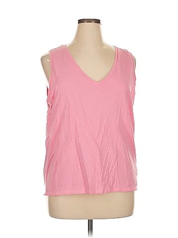 J.Crew Factory Store Sleeveless T-Shirt (view 1)