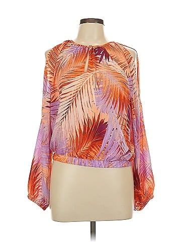 Bold Elements Long Sleeve Blouse (view 1)