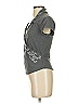 eShakti Floral Gray Short Sleeve Top Size S (estimated) - photo 4