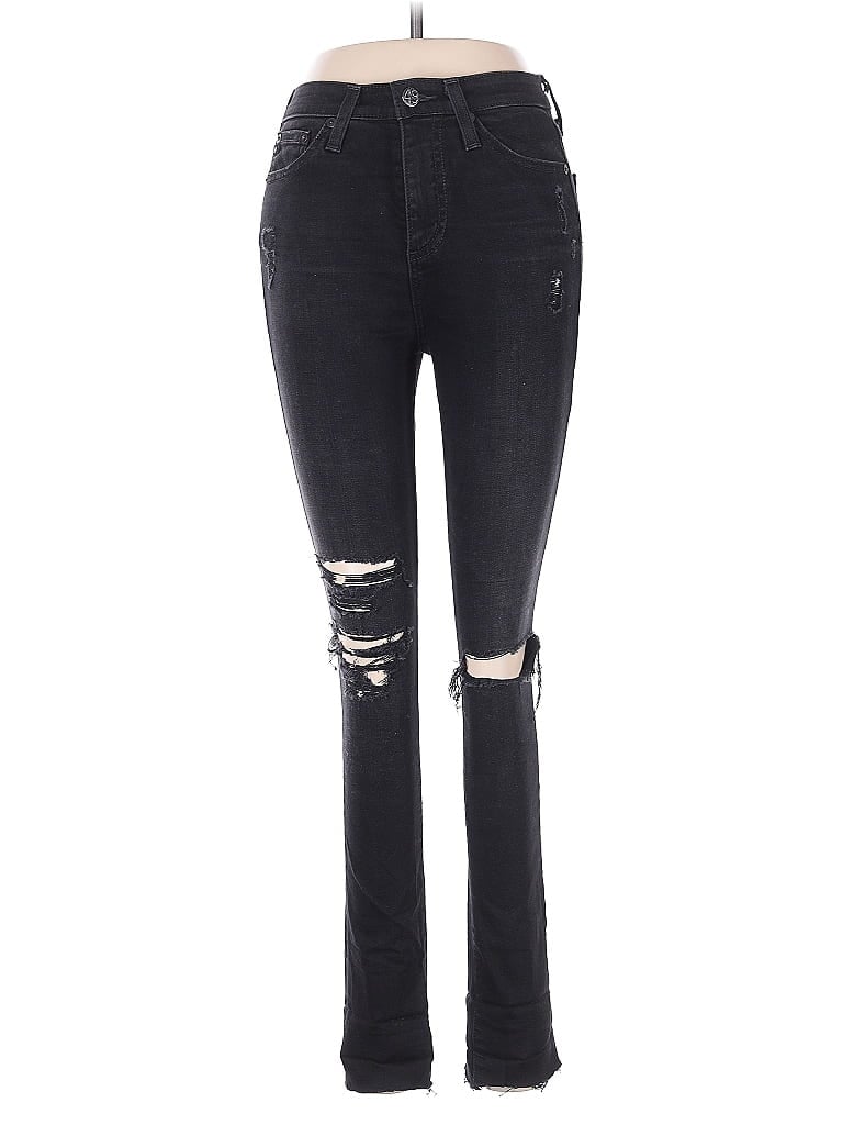 Pre-owned Adriano Goldschmied Jeans In Black