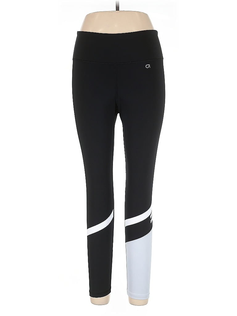 Gap Fit Color Block Black Active Pants Size L - photo 1