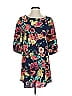 Everly 100% Polyester Floral Blue Casual Dress Size S - photo 1
