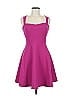 Likely Solid Purple Pink Cocktail Dress Size 6 - photo 1
