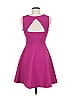 Likely Solid Purple Pink Cocktail Dress Size 6 - photo 2