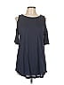 Ann Taylor LOFT Outlet 100% Rayon Blue Sleeveless T-Shirt Size L - photo 1