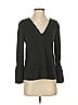 Ann Taylor Black 3/4 Sleeve Top Size S - photo 1