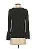 Ann Taylor Black 3/4 Sleeve Top Size S - photo 2