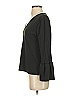 Ann Taylor Black 3/4 Sleeve Top Size S - photo 5