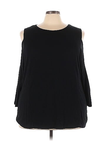 Jasmine & Juliana 3/4 Sleeve Top (view 1)