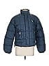 Diesel 100% Nylon Solid Blue Snow Jacket Size L - photo 1