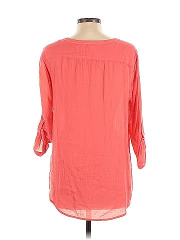 Christopher & Banks 3/4 Sleeve Blouse (view 2)