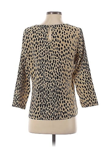 J.Crew Factory Store 3/4 Sleeve Blouse (view 2)