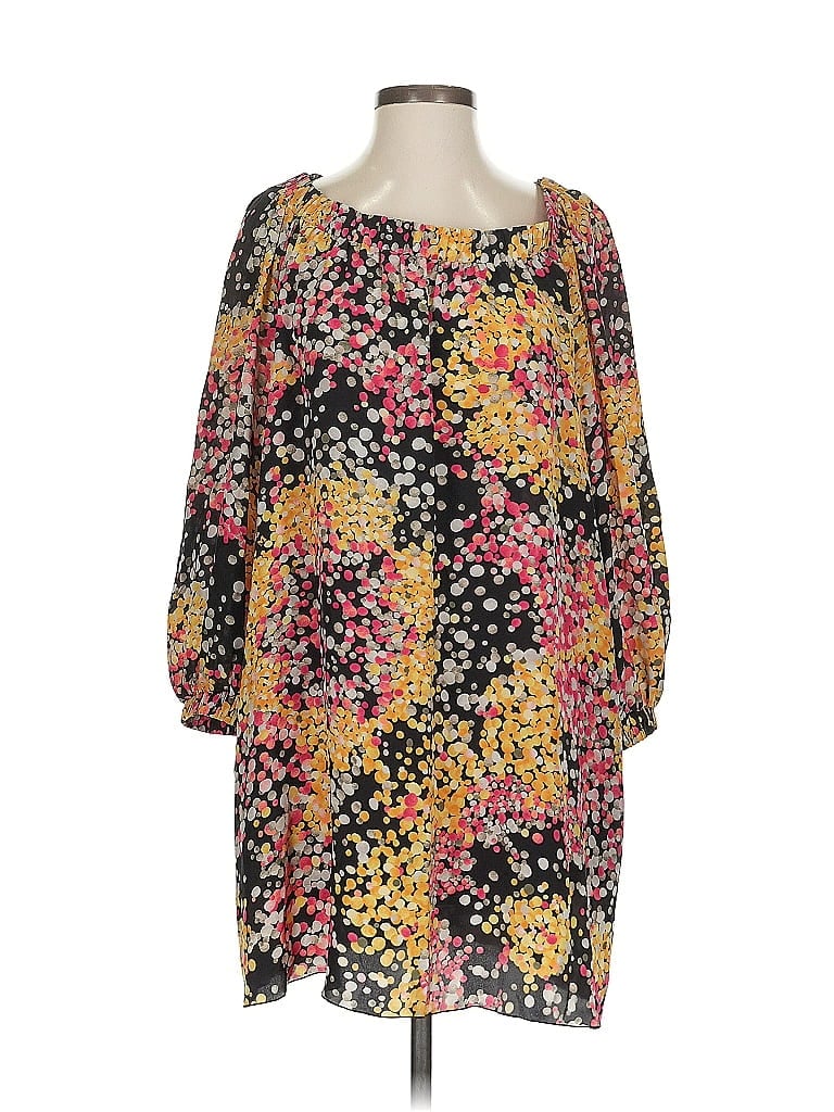 M Missoni 100% Silk Yellow Orange 3/4 Sleeve Silk Top Size 0 - photo 1