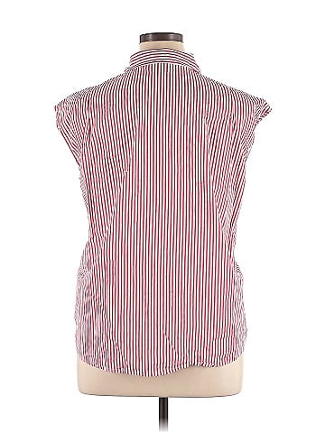 Liz Claiborne Sleeveless Button-Down Shirt (view 2)