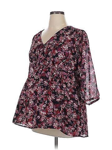 Isabel Maternity 3/4 Sleeve Blouse (view 1)