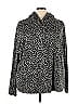 Belle By Kim Gravel Animal Print Gray Pullover Hoodie Size 5X - photo 1