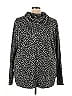 Belle By Kim Gravel Animal Print Gray Pullover Hoodie Size 5X - photo 2