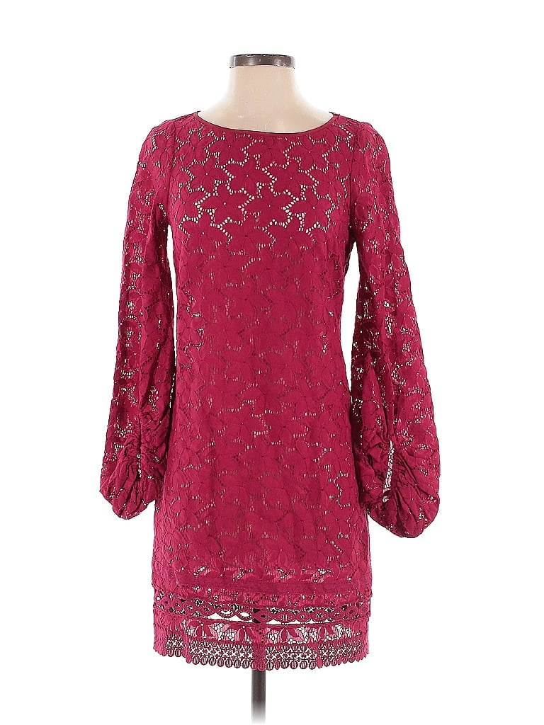 Click to view more detailed imagery on our partner's website Pre-owned Laundry By Shelli Segal Cocktail Dress In Burgundy