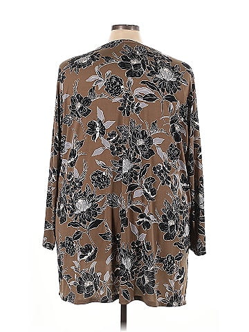Susan Graver 3/4 Sleeve Blouse (view 2)